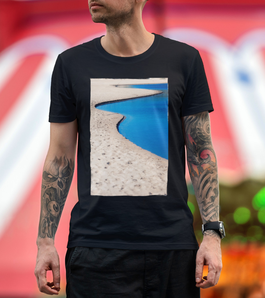 Bend Curved Beach Waterline T-Shirt