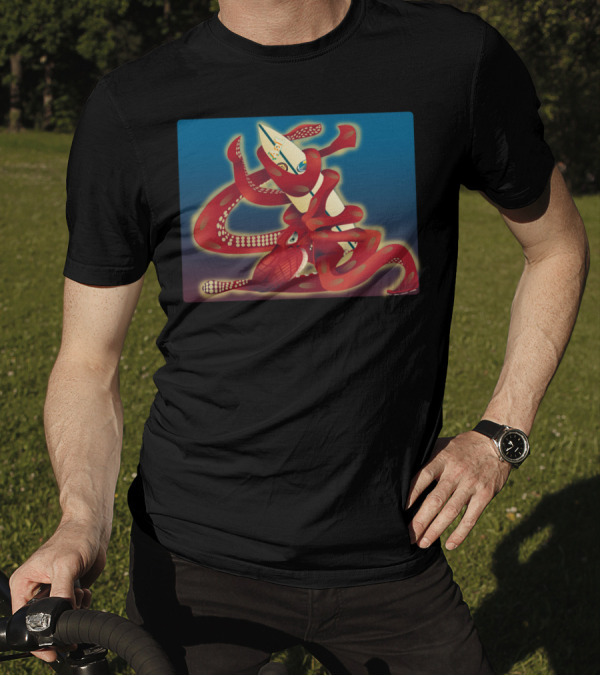 Catch It Surfboard Kraken Embrace T-Shirt