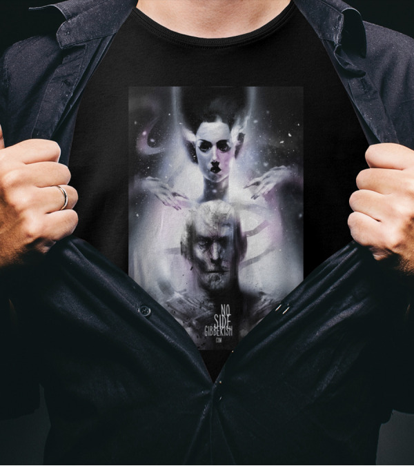 Bride Of Mummy No Side Gibberish Con T-Shirt