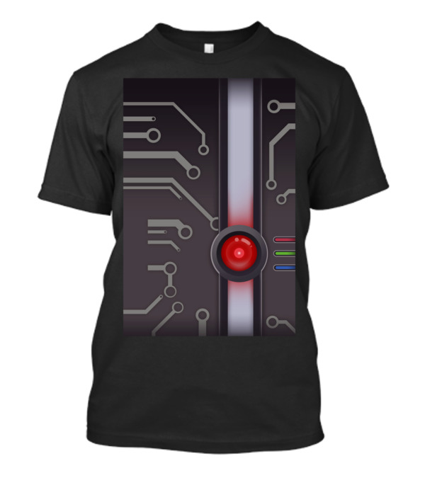 Mysterious Yet Default HAL 9000 Circuitry T-Shirt