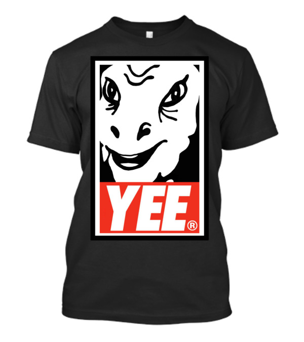 OBYEE OBEY TO YEE Dinosaur Face YEE T-Shirt