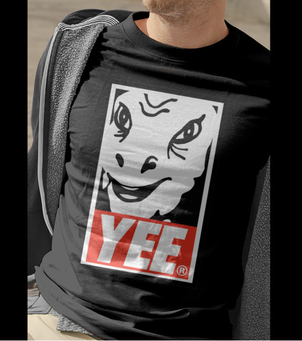OBYEE OBEY TO YEE Dinosaur Face YEE T-Shirt