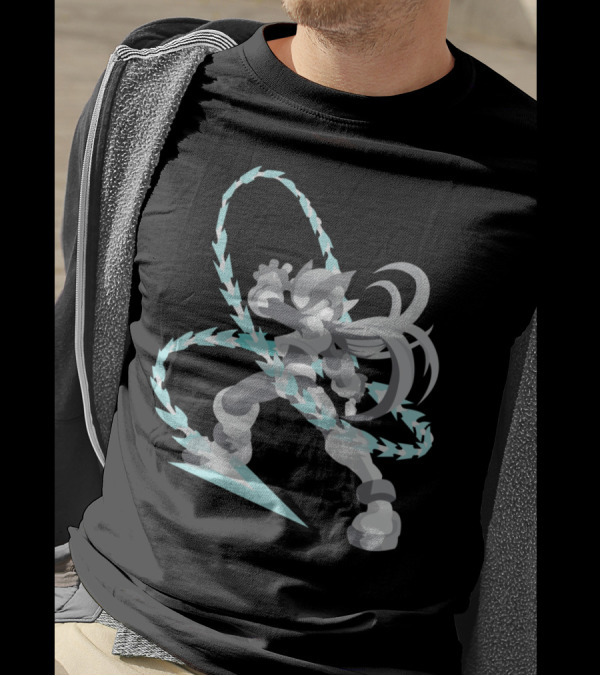 Mega Man Zero Dynamic Action Pose T-Shirt