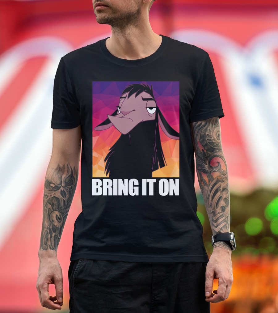 Bring It On Kuzco Llama The Emperor's New Groove T-Shirt