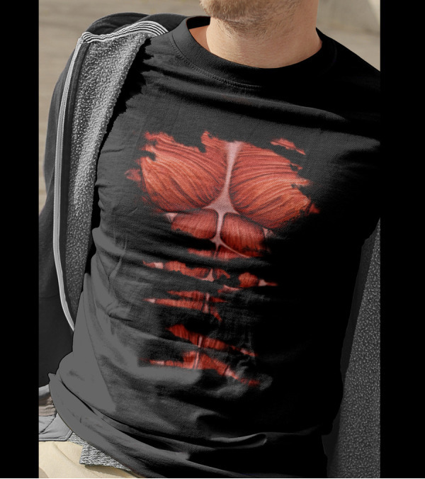 Get Ripped Muscle Reveal T-Shirt