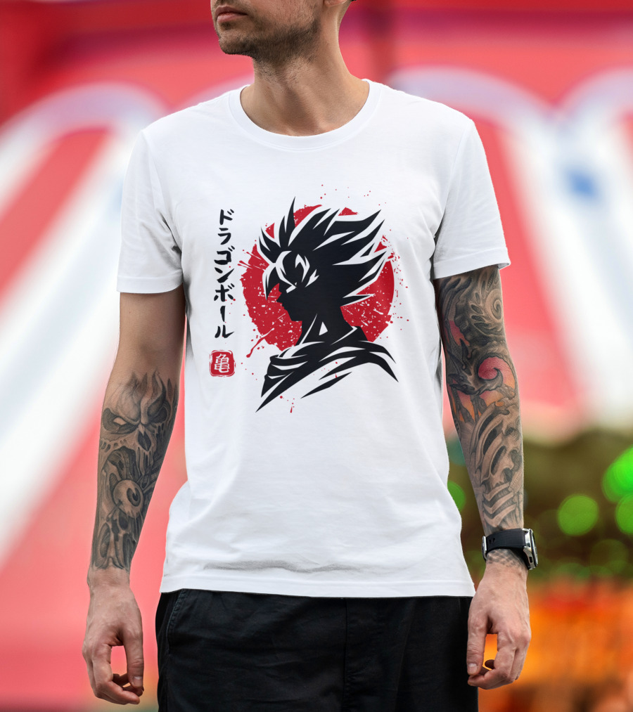 Dragon Ball Legendary Profile Japanese Kanji۞ T-Shirt