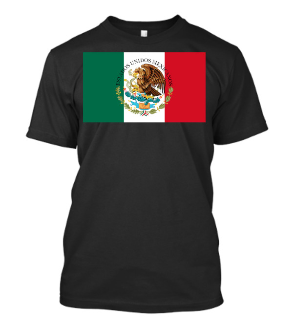 Estados Unidos Mexicanos Flag Emblem T-Shirt