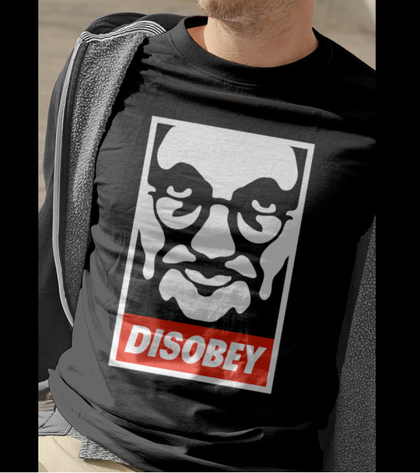 GHANDI DISOBEY OBEY GIANT T-Shirt