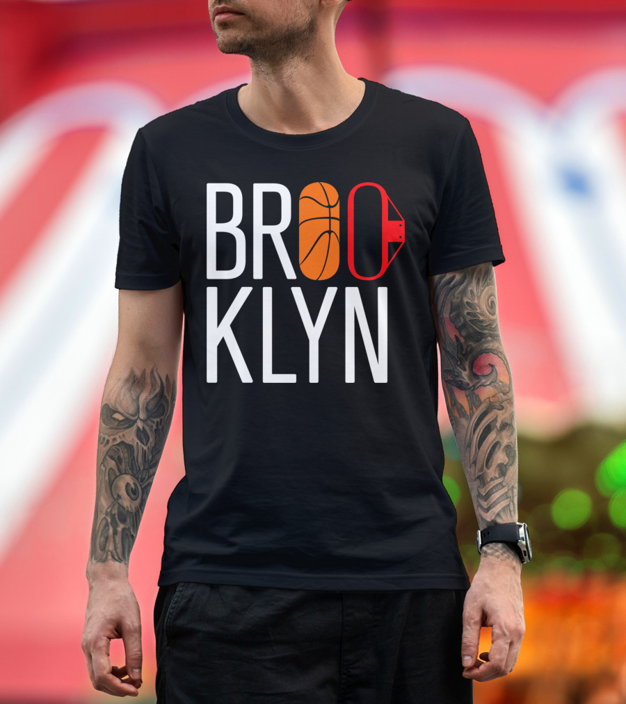 Brooklyn Basketball Hoop T-Shirt