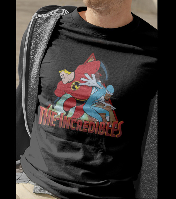 The Incredibles Dynamic Duo Mr. Incredible And Frozone T-Shirt