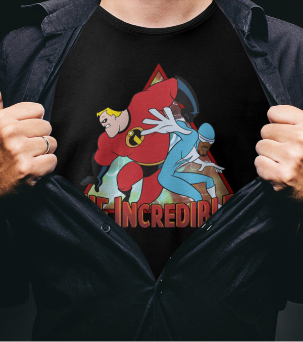 The Incredibles Dynamic Duo Mr. Incredible And Frozone T-Shirt