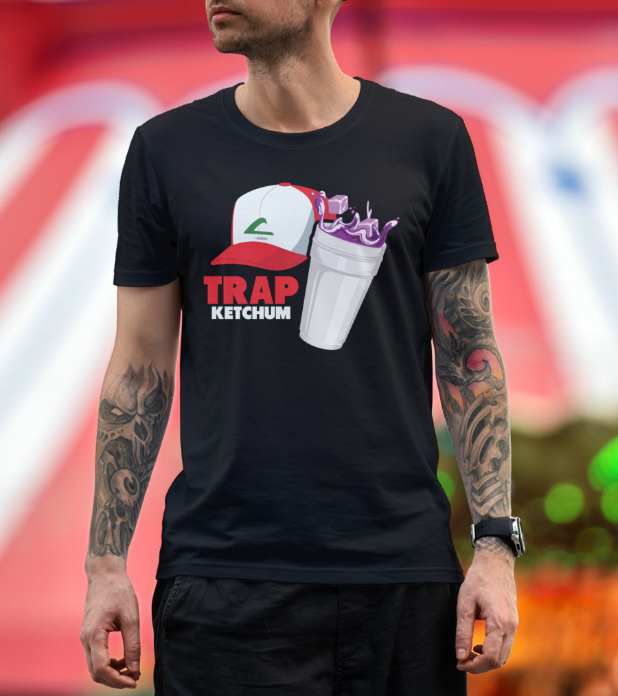 Trap Ketchum Lean Cup Hat Mashup T-Shirt