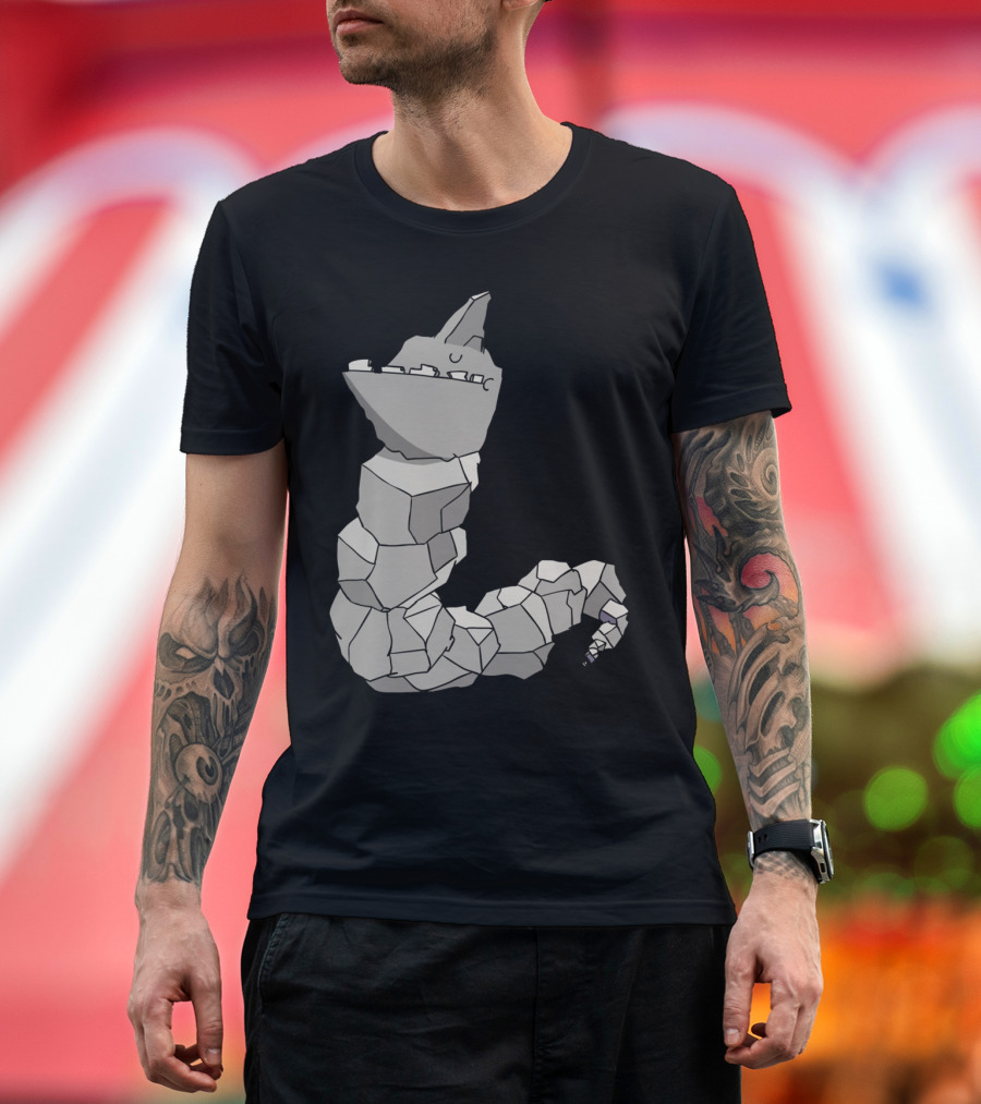 Onix Rock Snake Pokémon T-Shirt