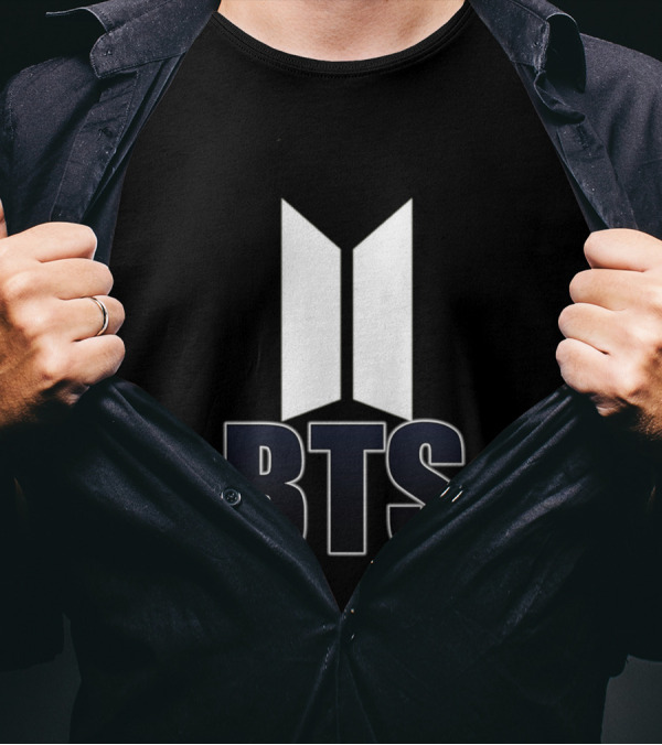 BTS Logo Symbol With ARMY Verbindung T-Shirt