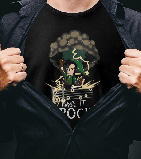 Make It Rock Song Of Storms T-Shirt