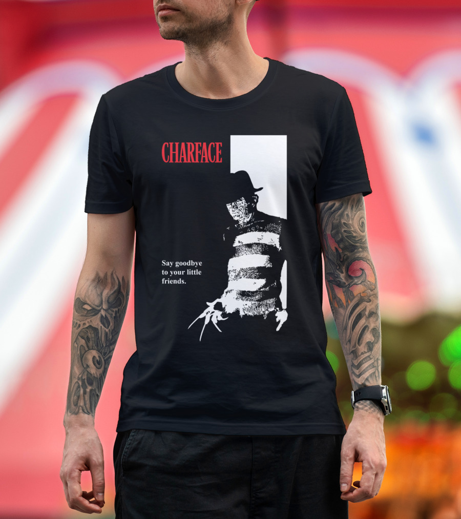 Charface Say Goodbye to Your Little Friends T-Shirt