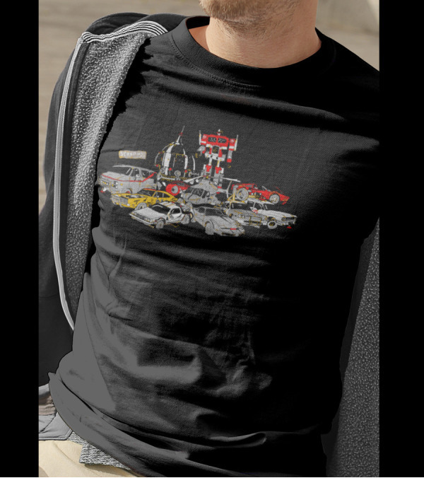 Chariots Retired Iconic Vehicles And Robot Compilation T-Shirt