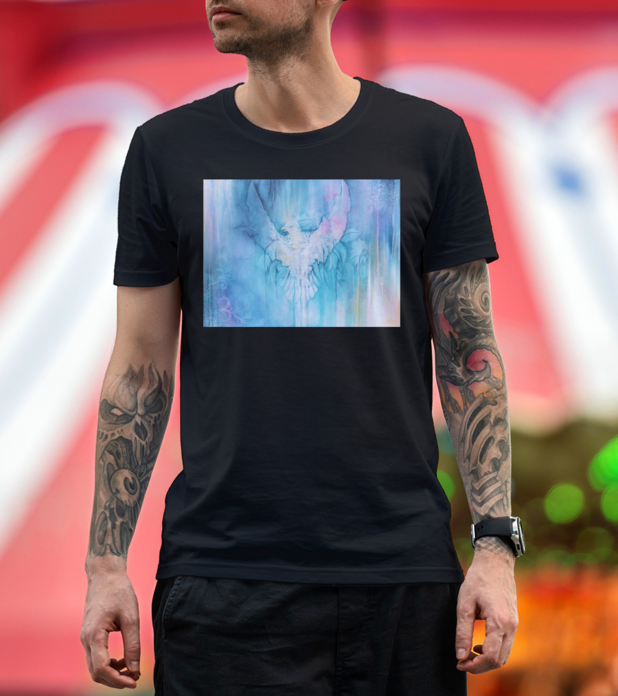 Phoenix Rising Azure Spirit T-Shirt