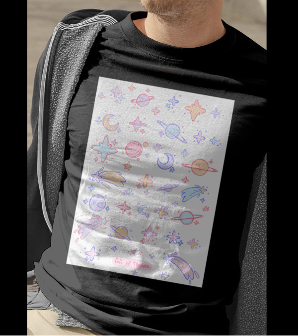 Piece Of Universe Art Of Thrones Cosmic Stars And Planets T-Shirt