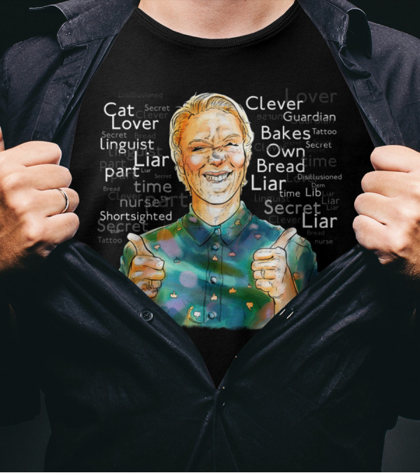 Mary Elizabeth Watson Sherlock Clever Liar Cat Lover Guardian Secrets T-Shirt