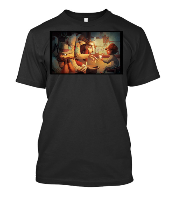 Playing With Dolls Shadowy Detective Mystery Encounter T-Shirt
