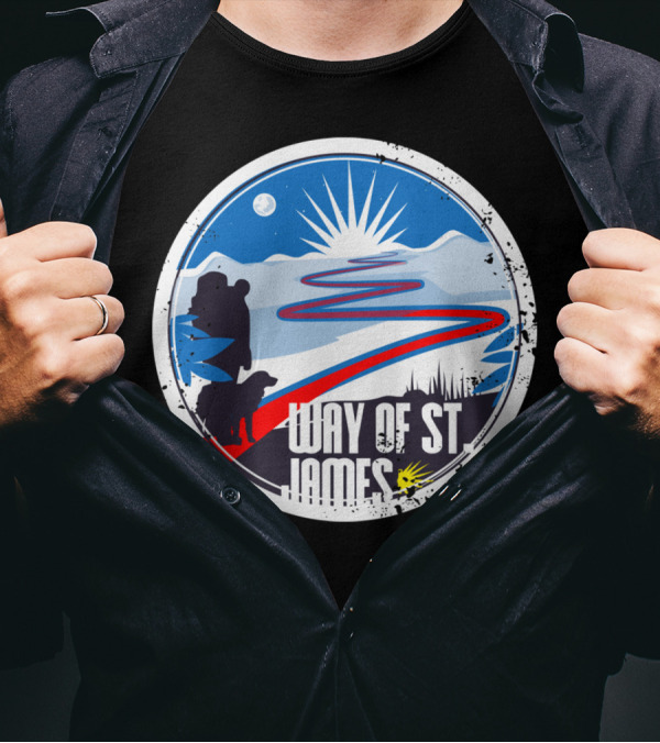 Way Of St James Wanderer Adventure Trail T-Shirt