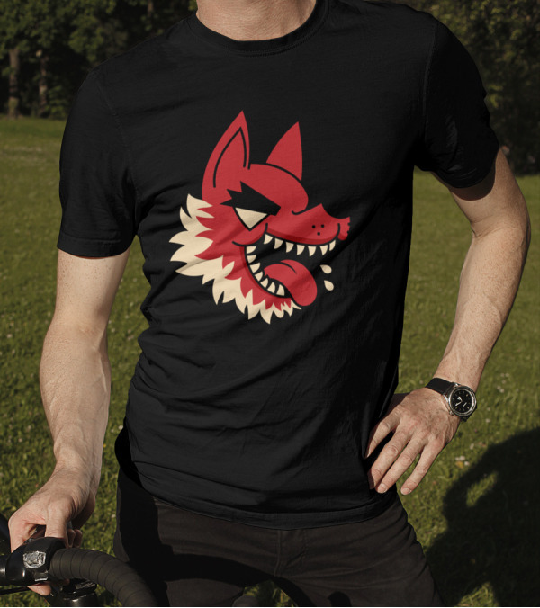 I'm Hungry Like A Fierce Red Wolf With Drooling Tongue And Sharp Teeth T-Shirt