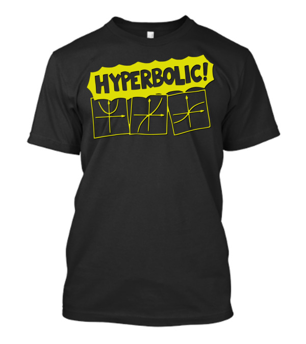 HYPERBOLIC Graphs Arrows T-Shirt