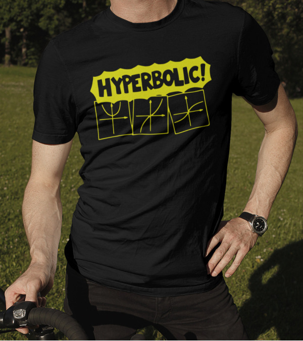HYPERBOLIC Graphs Arrows T-Shirt