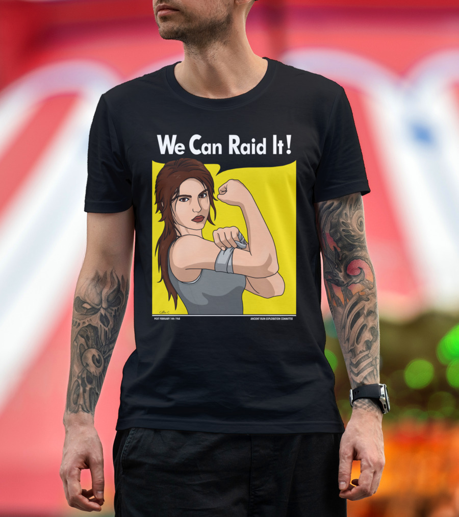 We Can Raid It Ancient Ruin Exploration Committee Poster February 14th 1998 T-Shirt