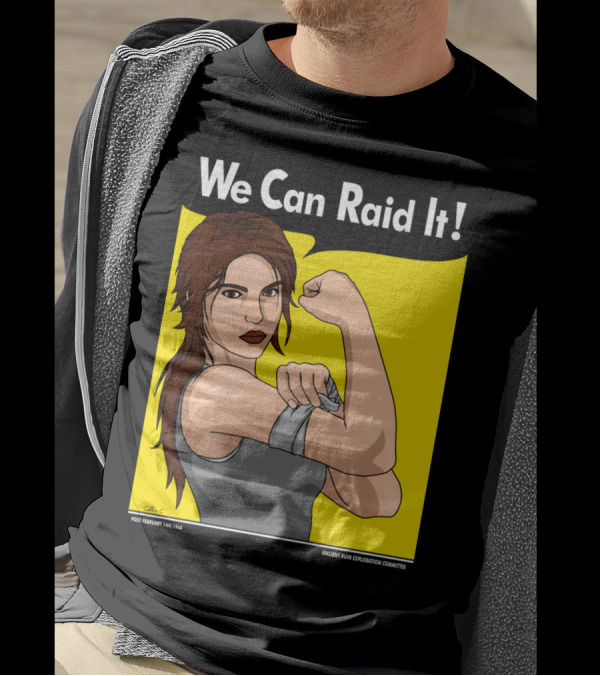 We Can Raid It Ancient Ruin Exploration Committee Poster February 14th 1998 T-Shirt