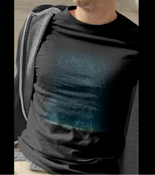 There IS Someone Out There Constellations Night Sky T-Shirt