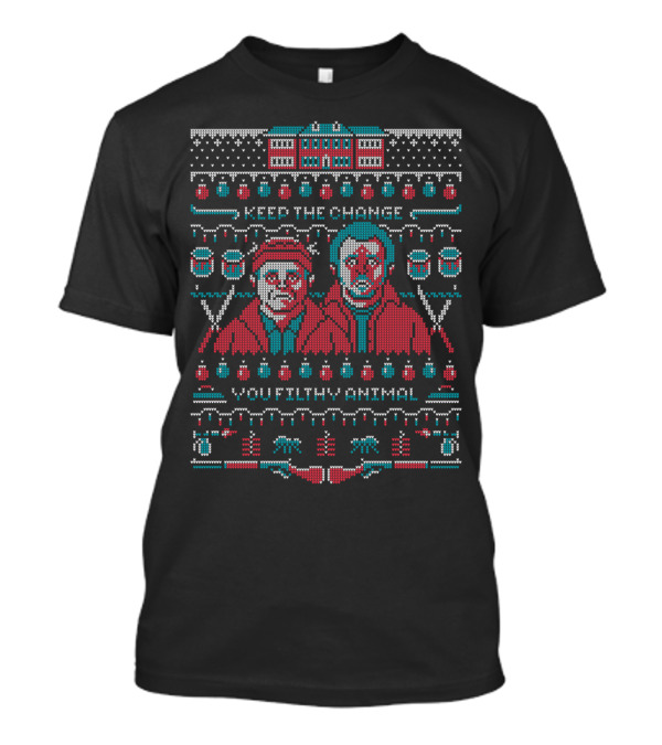 Keep The Change You Filthy Animal Home Alone Christmas T-Shirt