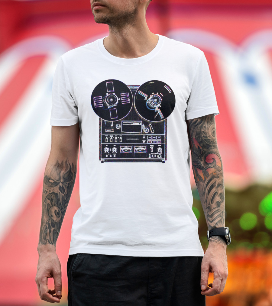 Keeping It Reel 2 Ben Retro Tape Deck T-Shirt