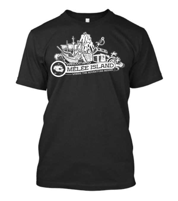 Welcome To Melee Island Where The Adventure Begins T-Shirt
