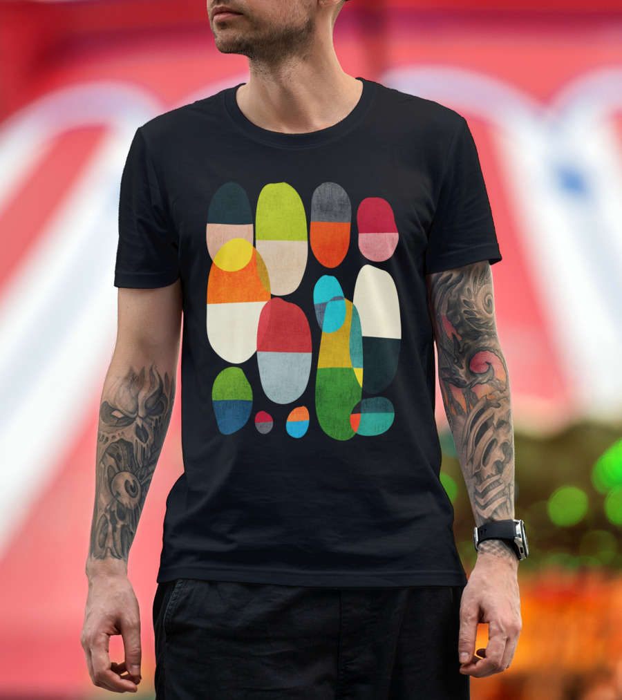 Science of Sleep Colorful Abstract Shapes T-Shirt