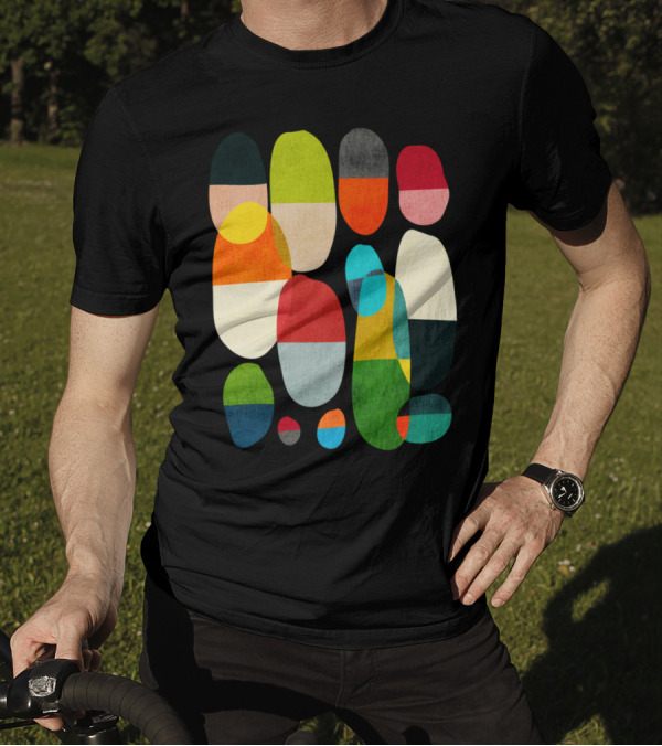 Science Of Sleep Colorful Abstract Shapes T-Shirt