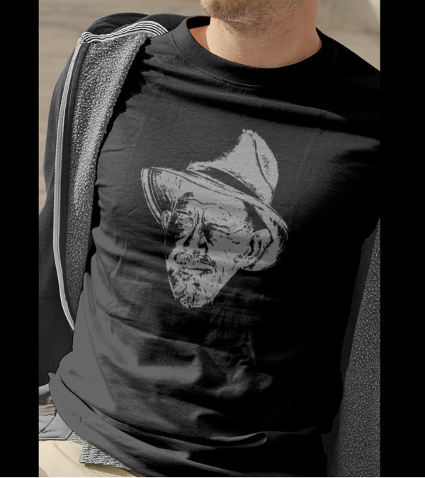 Listen To Jacque Fresco Visionary Thinker Sketch T-Shirt
