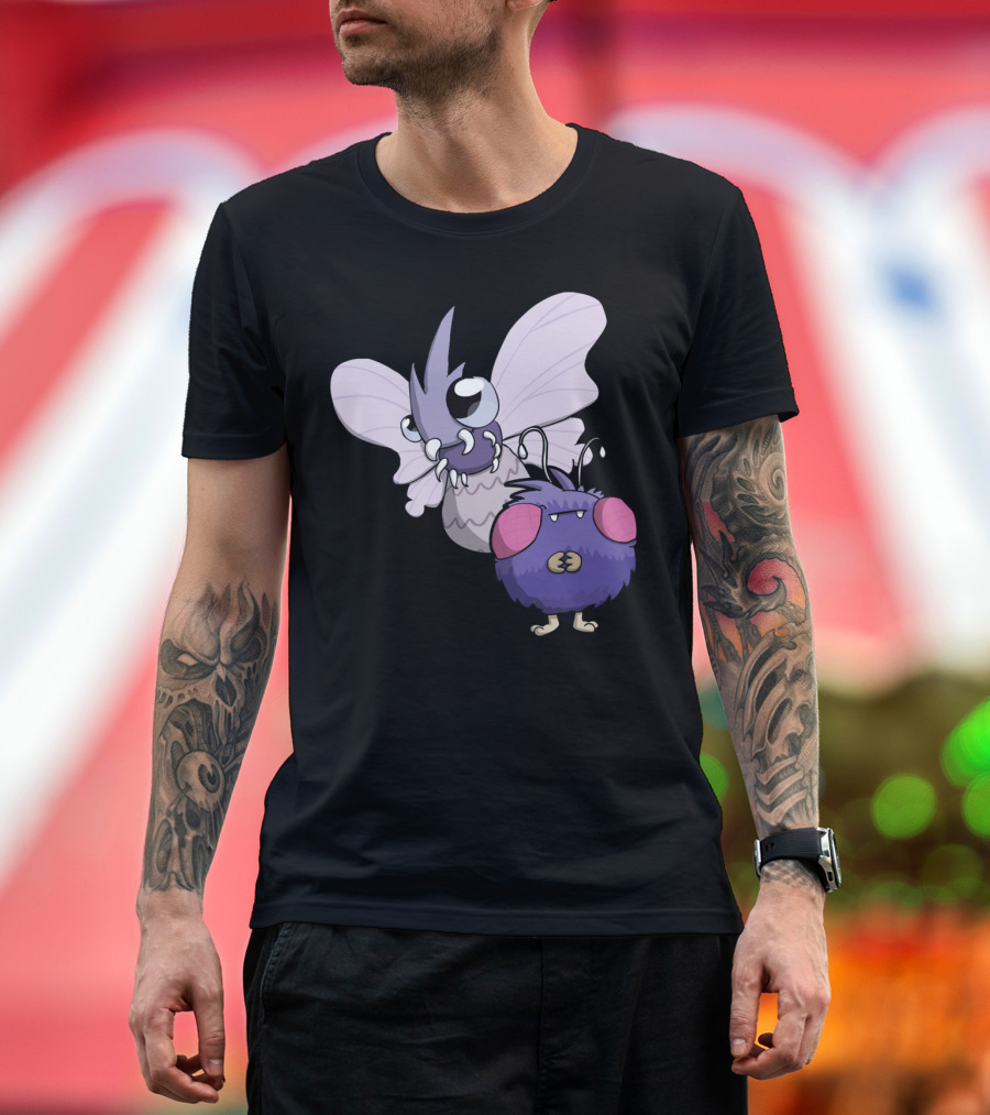 Little Fluff Balls Venonat and Venomoth T-Shirt