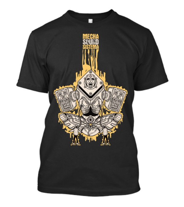 Mecha Sound Sistema Robot Speaker Fusion T-Shirt