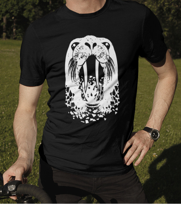Seal Our Fate Emblem With Fragmented Effect T-Shirt