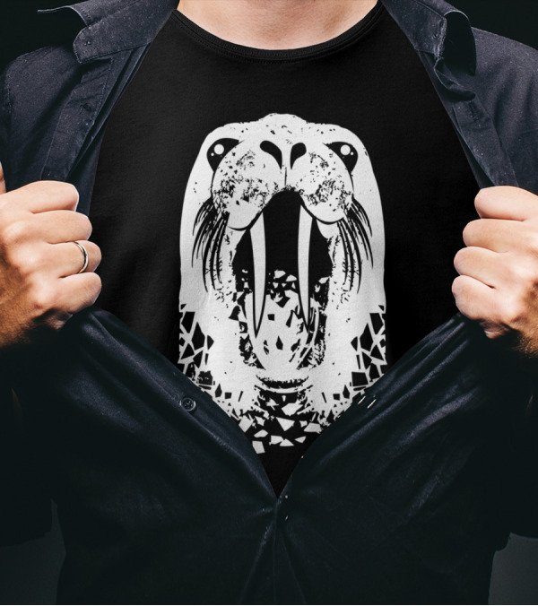 Seal Our Fate Emblem With Fragmented Effect T-Shirt