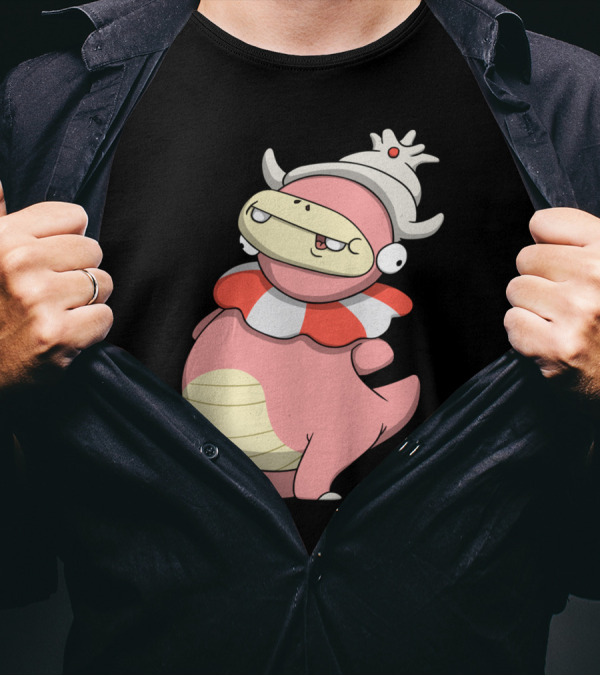 King Of Slowpoke In Crown And Collar T-Shirt