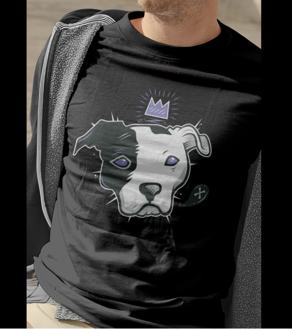 King Of The Pit Crown Dog T-Shirt