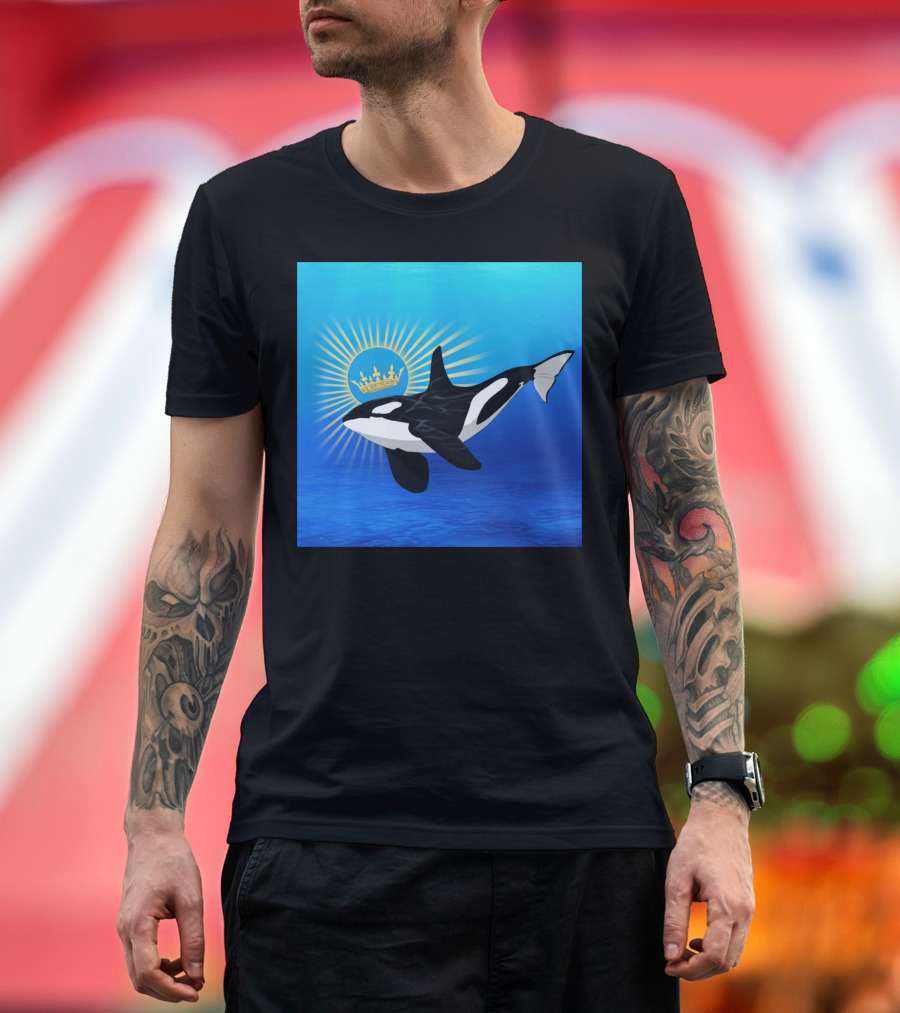 King Orca Crown Ocean Majesty T-Shirt