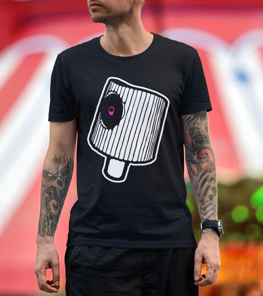 New York Graffiti Spray Cap Icon Black белый розовый T-Shirt