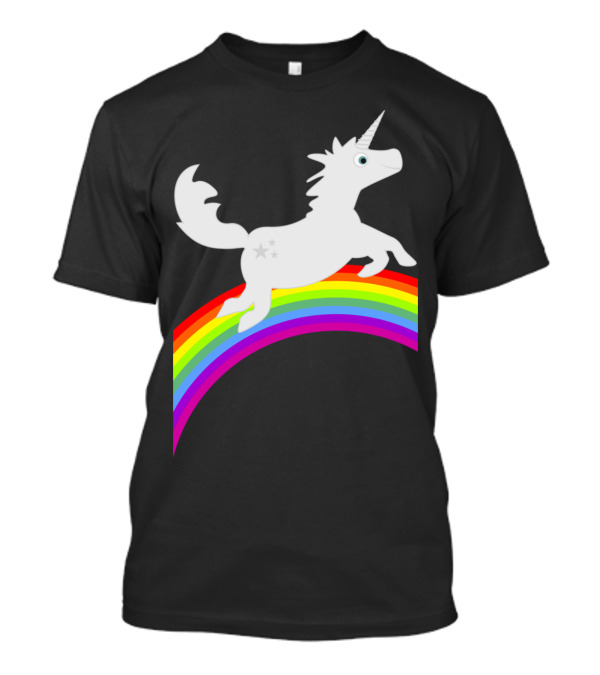 Pony Unicorn VDS2 Rainbow Jumping T-Shirt