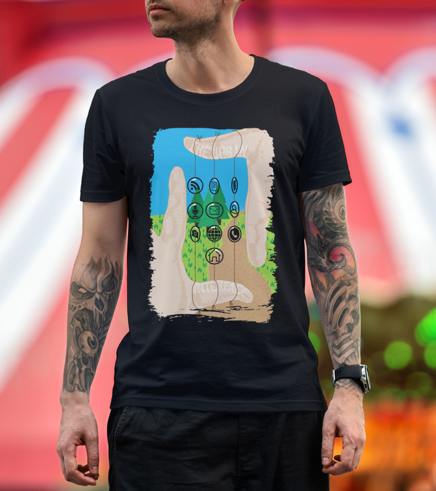 The Urban Interface Through The Looking Glass T-Shirt