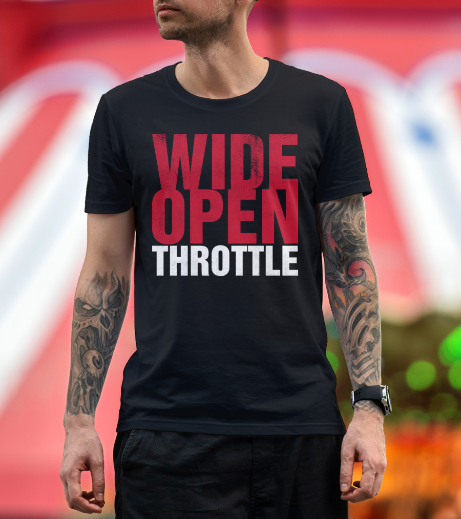 Wide Open Throttle Racing Motoring T-Shirt
