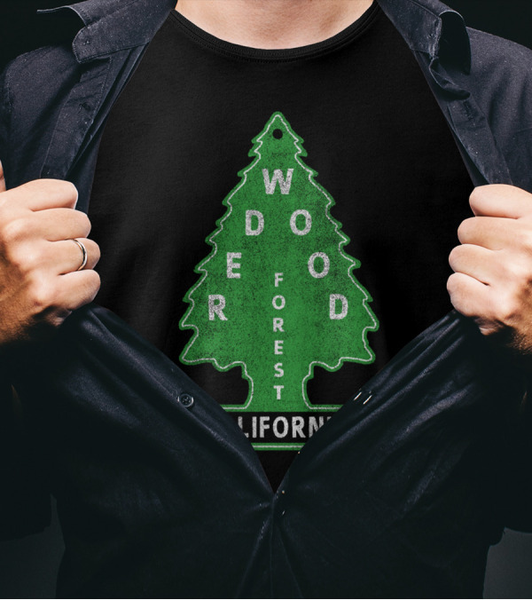 Redwood Forest California Air Freshener T-Shirt